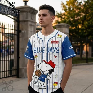 Peanuts x Toronto Blue Jays Night Limited Edition Baseball Jersey