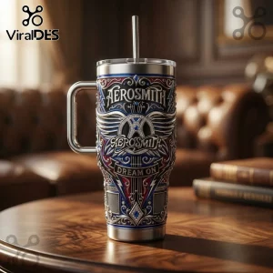 Aerosmith Dream On Legacy Edition 40oz Stainless Tumbler