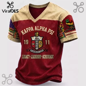 Kappa Alpha Psi Legacy Leadership 1911 Maroon Polo Shirt