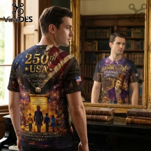 Willy Wonka x USA 250th Anniversary 1776-2026 Patriotic Gift for Men T-Shirt