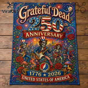 Grateful Dead x USA 250th Anniversary 1776-2026 House Flag