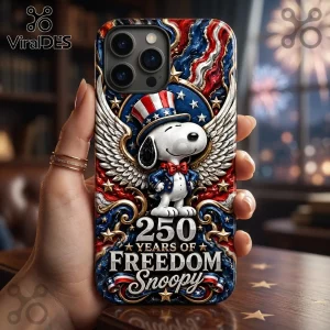 Snoopy x USA America 250 Years of Freedom Patriotic Collectible Phone Case Snoopy x USA America 250 Years of Freedom Patriotic Collectible Phone Case