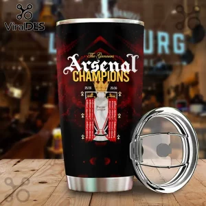 Arsenal FC 25/26 Premier League Champions 40oz Stanley Tumbler Cup