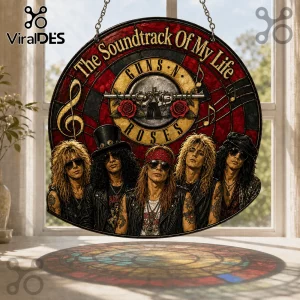 Guns N Roses The Soundtrack Of My Life Suncatcher