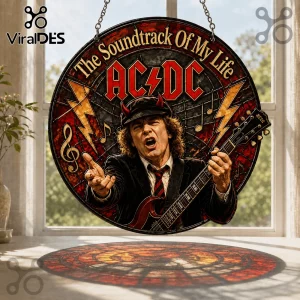 AC/DC The Soundtrack Of My Life Suncatcher