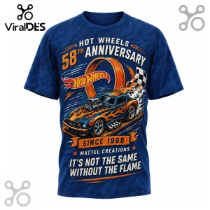 Hot Wheels 58th Anniversary 2026 Mattel Creations T-Shirt