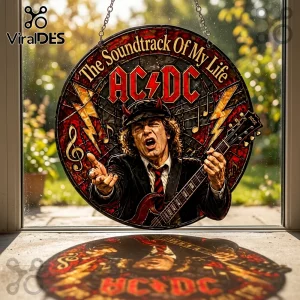 AC/DC The Soundtrack Of My Life Suncatcher