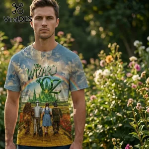 The Wizard of Oz x USA 250th Anniversary Patriotic Gift for Men 3D T-Shirt