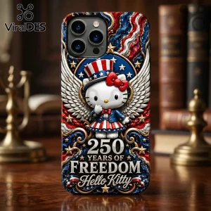 Hello Kitty x USA 250 Years Of Freedom Patriotic Collectible Phone Case