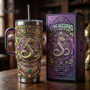 King Gizzard & The Lizard Wizard Psychedelic Alchemy 40oz Tumbler