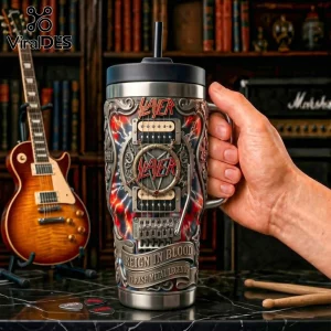 YETI x Slayer Reign in Blood Stainless Steel Sculpted 40oz Tumbler