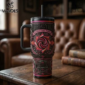Turnstile Hardcore Punk Love Connection 40oz Stanley Tumbler