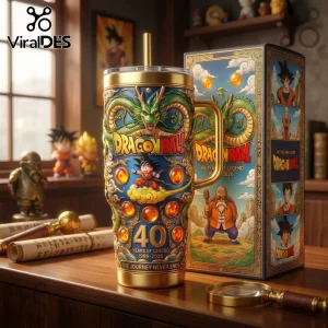 Dragon Ball 40th Anniversary 1986-2026 Stanley Tumbler 40oz Dragon Ball 40th Anniversary 1986-2026 Stanley Tumbler 40oz