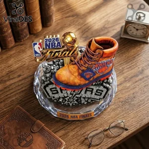 New York Knicks 2026 NBA Finals Sculpted Acrylic Plaque