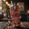 Grateful Dead 1965-2026 Stainless Steel 40oz Insulated Handle Tumbler Grateful Dead 1965-2026 Stainless Steel 40oz Insulated Handle Tumbler