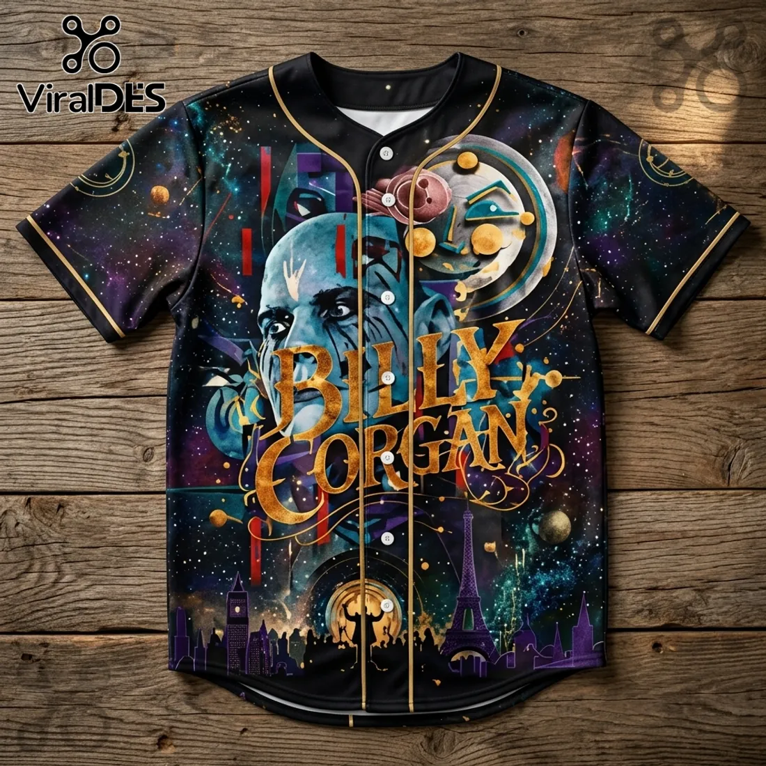 Billy Corgan x Smashing Pumpkins Mellon Collie Infinite Sadness Music Tour Jersey Billy Corgan x Smashing Pumpkins Mellon Collie Infinite Sadness Music Tour Jersey