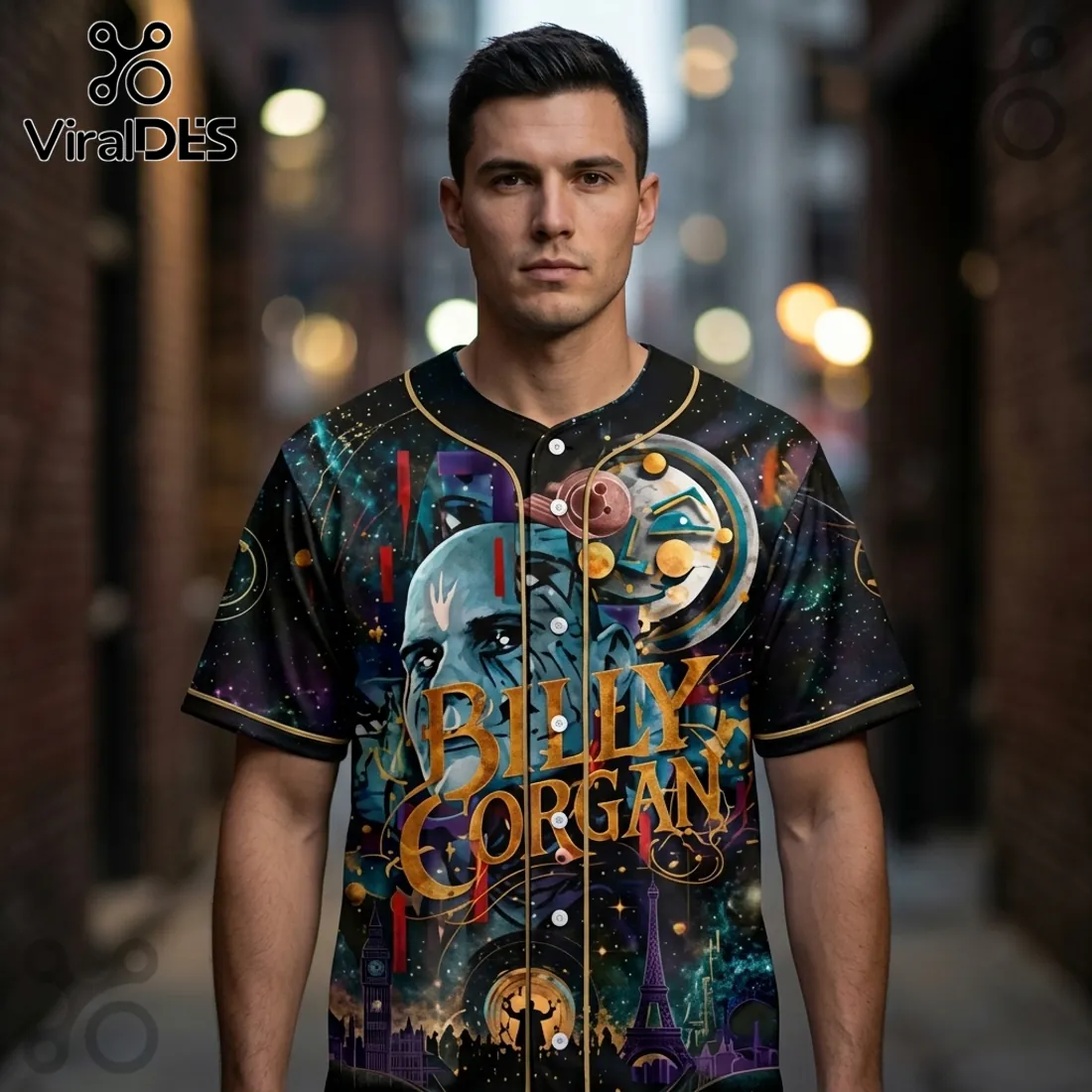 Billy Corgan x Smashing Pumpkins Mellon Collie Infinite Sadness Music Tour Jersey Billy Corgan x Smashing Pumpkins Mellon Collie Infinite Sadness Music Tour Jersey