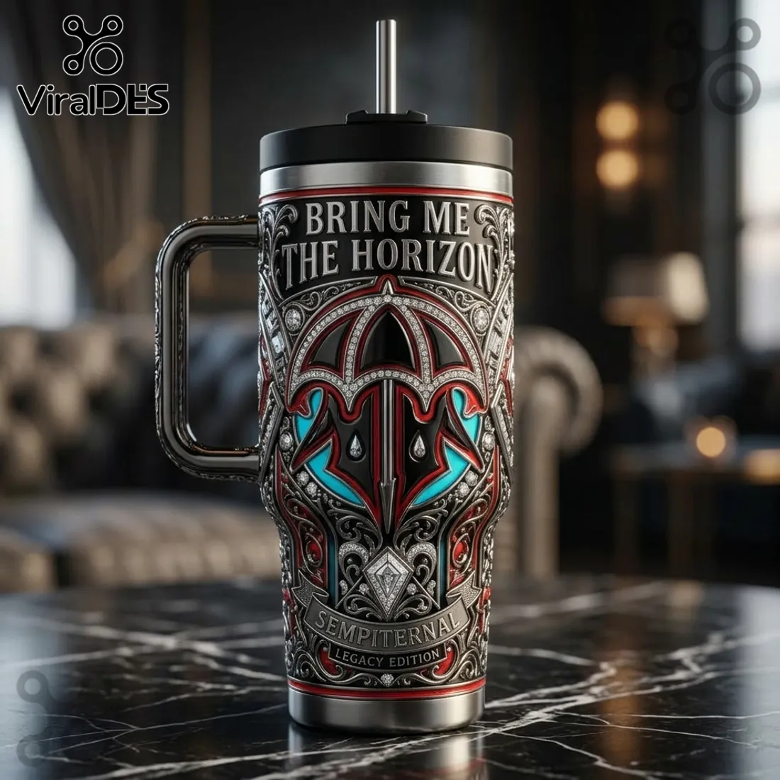 Bring Me The Horizon Sempiternal Legacy Edition Collectible 40oz Tumbler Bring Me The Horizon Sempiternal Legacy Edition Collectible 40oz Tumbler