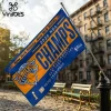 New York Knicks Three Time NBA Champions House Flag