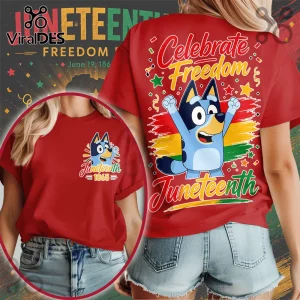 Bluey x Juneteenth Celebrate Freedom Graphic T-Shirt