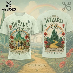 The Wizard of Oz Yellow Brick Road Vintage Collectible T-Shirt The Wizard of Oz Yellow Brick Road Vintage Collectible T-Shirt