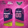 New York Liberty x Rock The Pink 2026 Limited Edition Jersey Tank Top