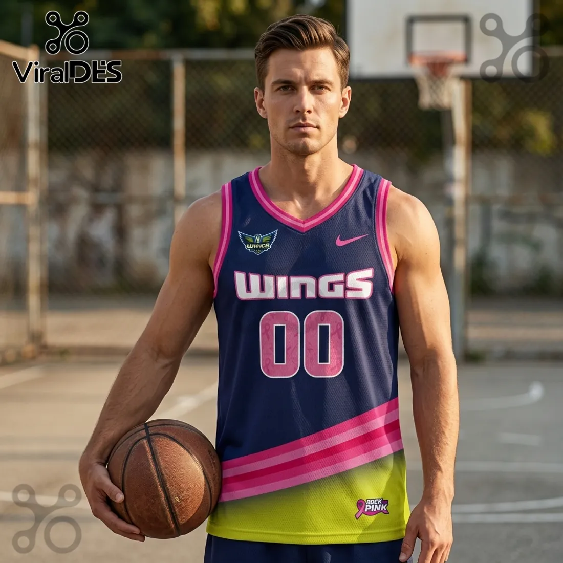 Dallas Wings x WNBA Rock The Pink 2026 Limited Edition Jersey Tank Top Dallas Wings x WNBA Rock The Pink 2026 Limited Edition Jersey Tank Top