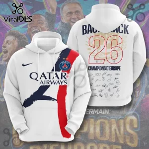 Paris Saint-Germain 25/26 Champions League Champions Hoodie