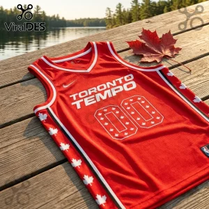 Toronto WNBA Expansion Team Canada Day Red Basketball Jersey