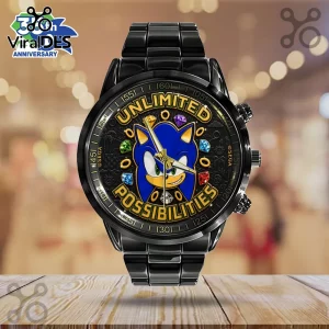 Sonic the Hedgehog 35th Anniversary Black Premium Watches