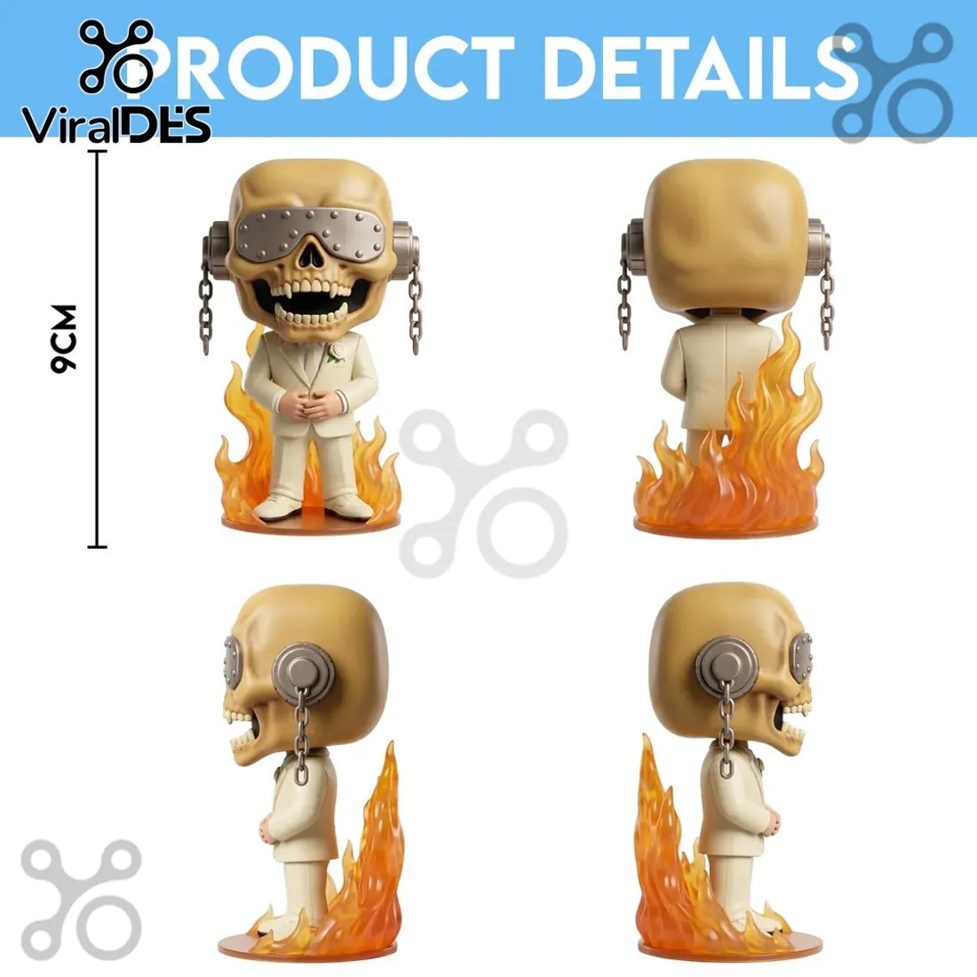 Funko Pop Rocks Megadeth Vic Rattlehead Wedding Suit Sculpted Vinyl Figure Funko Pop Rocks Megadeth Vic Rattlehead Wedding Suit Sculpted Vinyl Figure