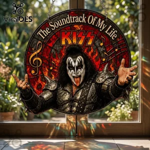 KISS The Soundtrack Of My Life Gene Simmons Suncatcher