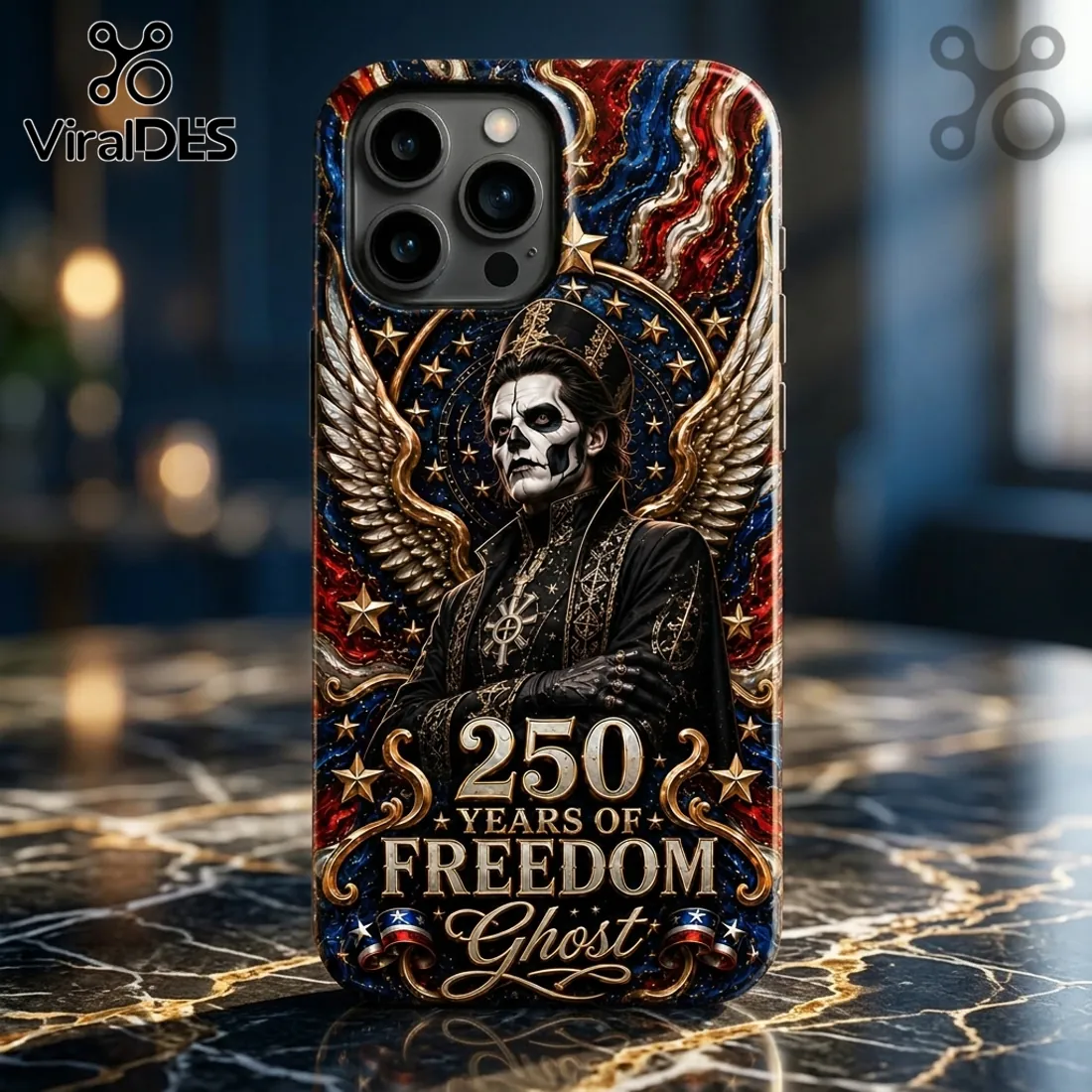 Ghost x 250 Years of Freedom Patriotic USA Commemorative Phone Case Ghost x 250 Years of Freedom Patriotic USA Commemorative Phone Case