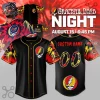 Godzilla x Los Angeles Dodgers Black Red Baseball Jersey