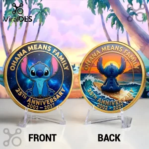 Lilo and Stitch 25th Anniversary Gold Commemorative Coin