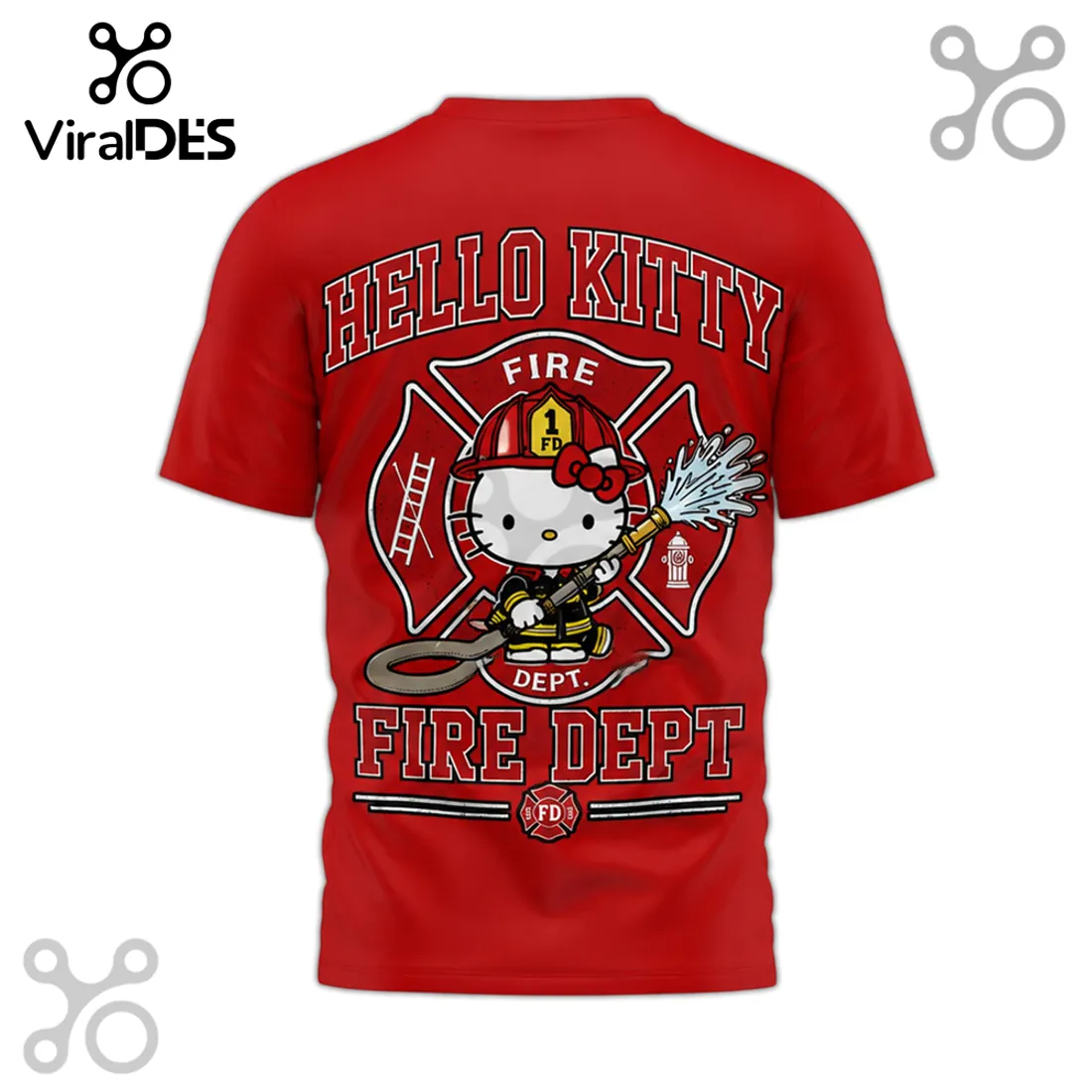 Hello Kitty Fire Department Limited Edition Shirt Hello Kitty Fire Department Limited Edition Shirt