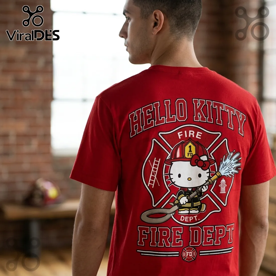 Hello Kitty Fire Department Limited Edition Shirt Hello Kitty Fire Department Limited Edition Shirt