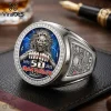 New York Knicks 2026 NBA Champions Gold Engraved Championship Ring