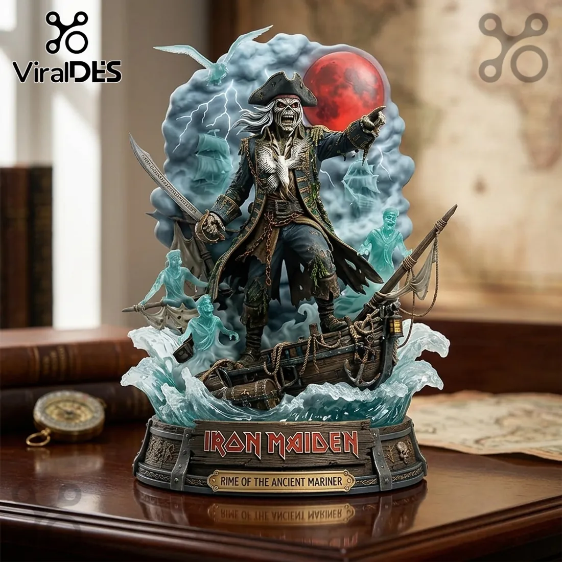 Iron Maiden Rime of the Ancient Mariner Collectible Figurine Iron Maiden Rime of the Ancient Mariner Collectible Figurine