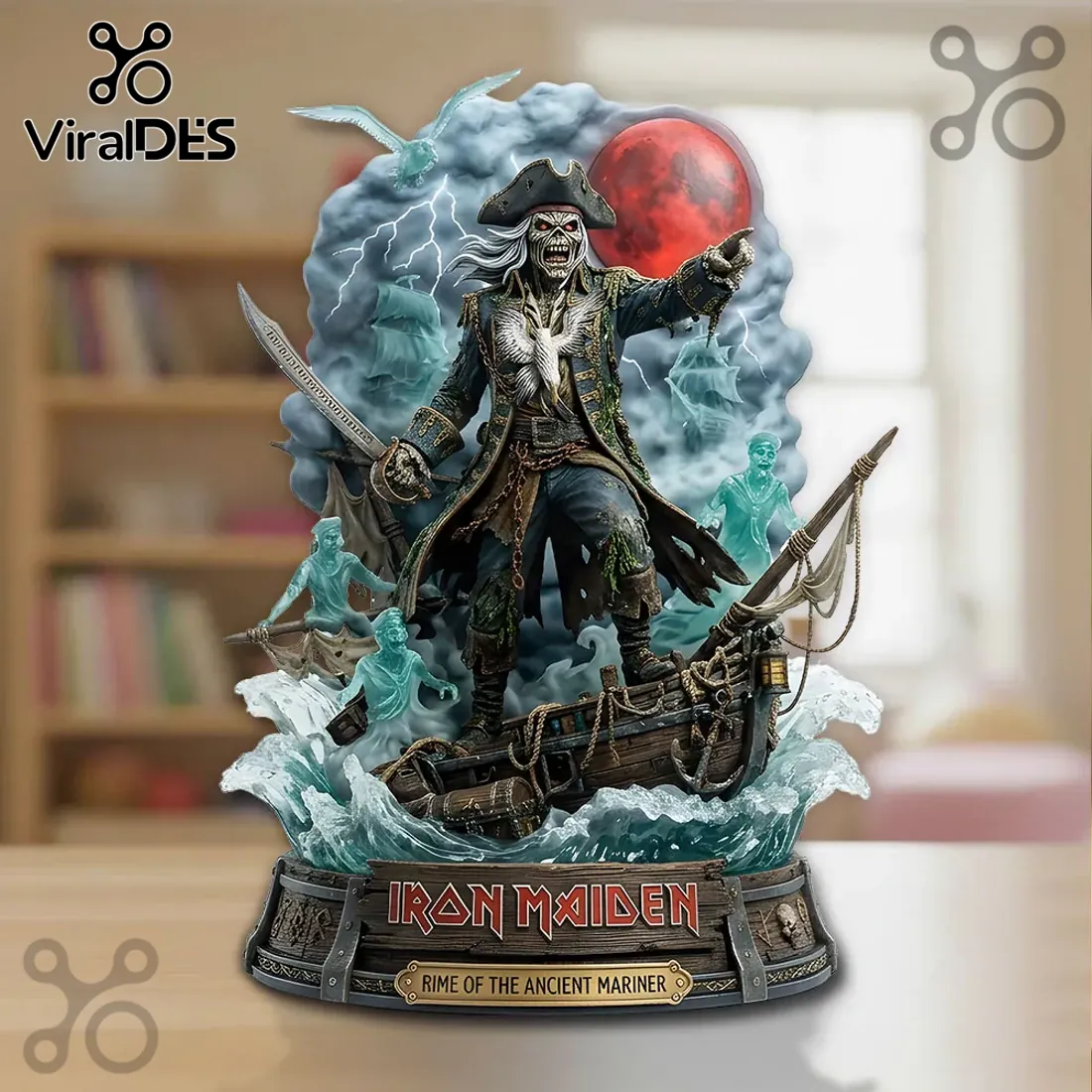 Iron Maiden Rime of the Ancient Mariner Collectible Figurine Iron Maiden Rime of the Ancient Mariner Collectible Figurine
