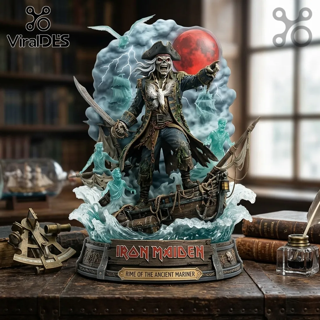 Iron Maiden Rime of the Ancient Mariner Collectible Figurine Iron Maiden Rime of the Ancient Mariner Collectible Figurine