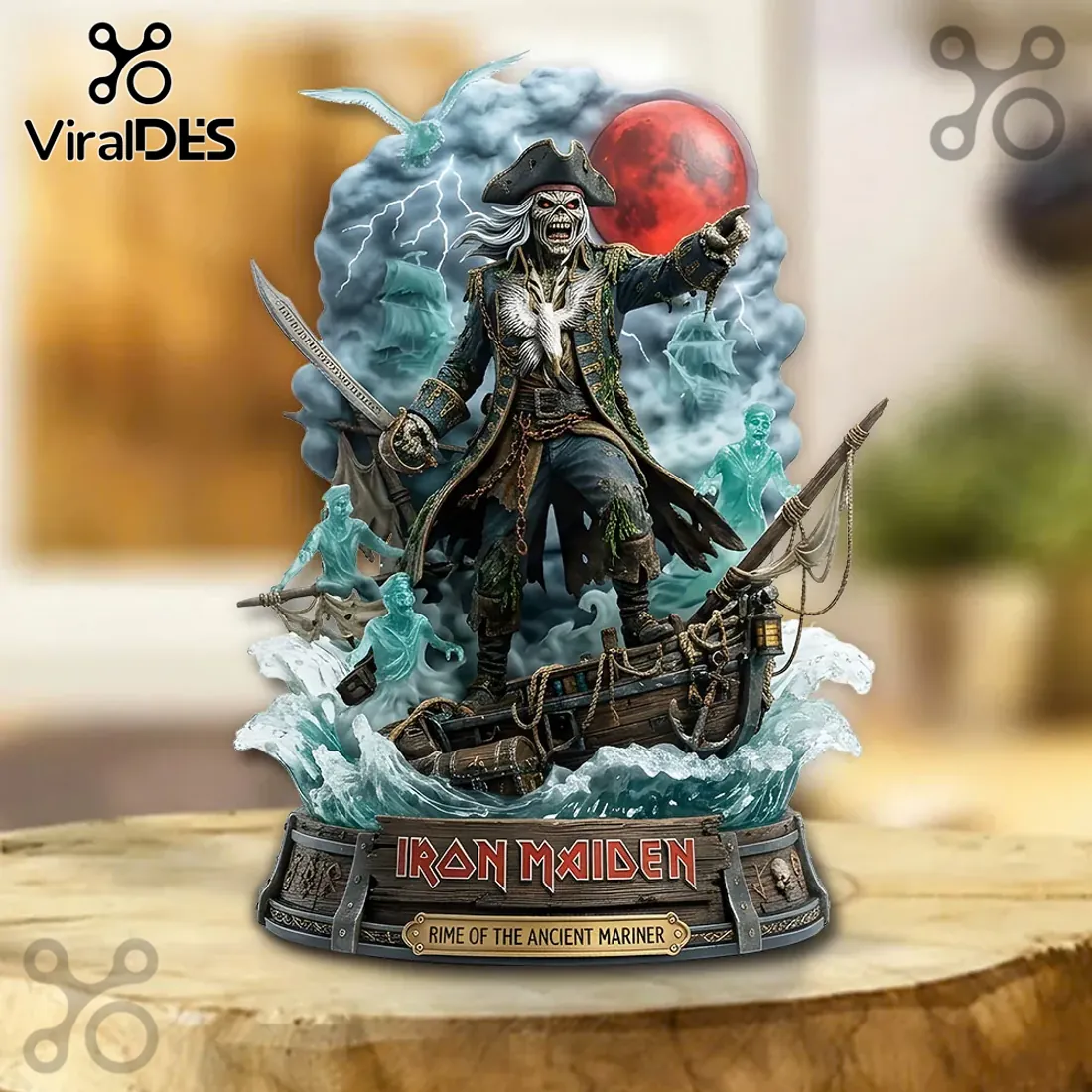 Iron Maiden Rime of the Ancient Mariner Collectible Figurine Iron Maiden Rime of the Ancient Mariner Collectible Figurine