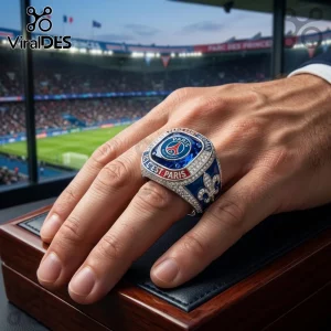 Paris Saint-Germain Ici C’est Paris Crystal Championship Ring