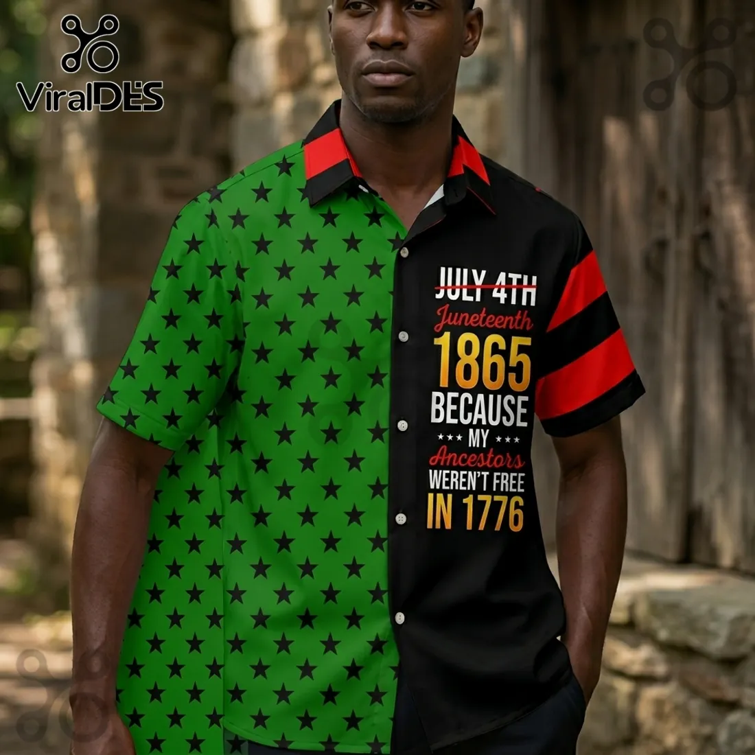 Juneteenth 1865 Ancestors Liberty Hawaiian Shirt Juneteenth 1865 Ancestors Liberty Hawaiian Shirt