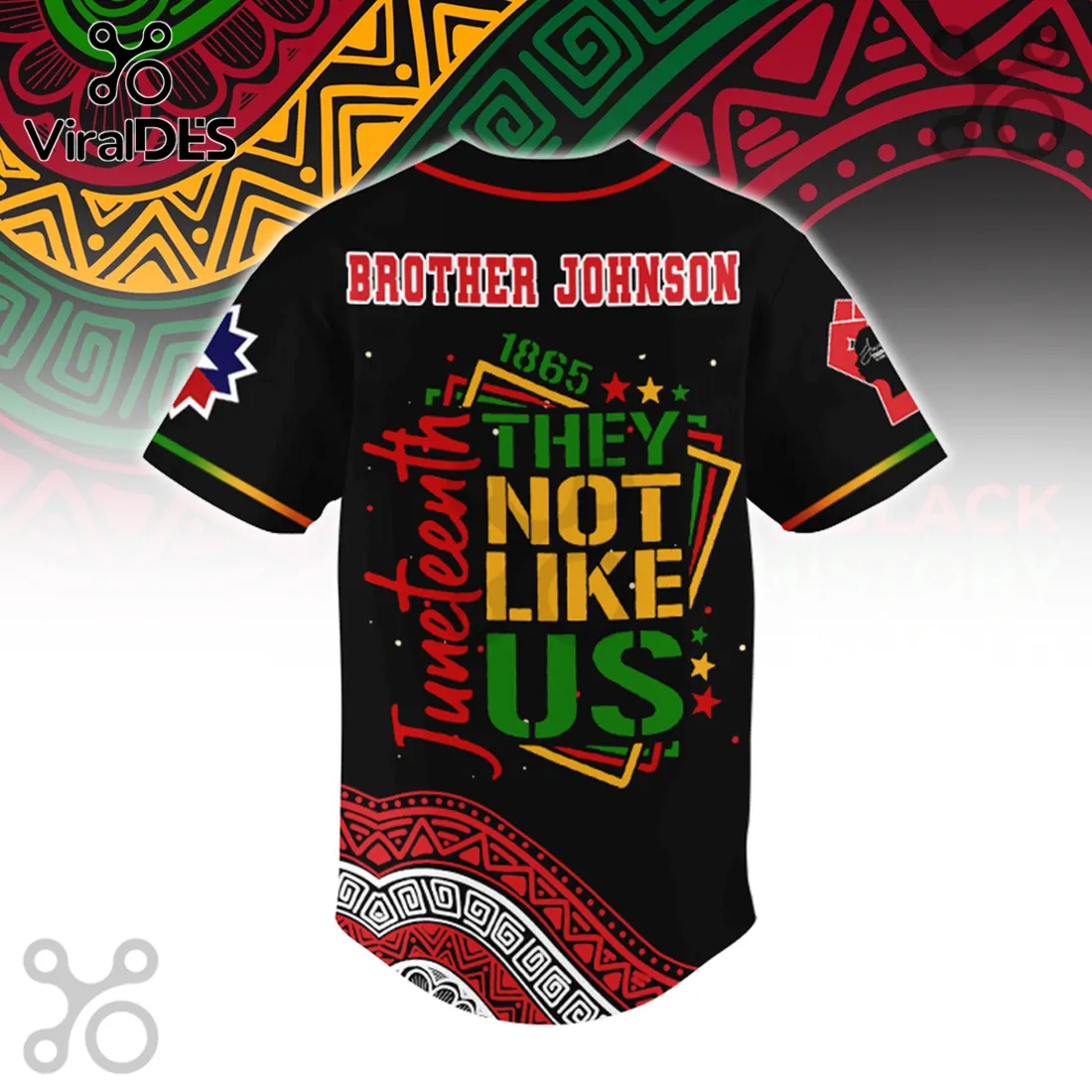 Juneteenth Kappa Alpha Psi 1865 They Not Like Us Pattern Baseball Jersey Juneteenth Kappa Alpha Psi 1865 They Not Like Us Pattern Baseball Jersey