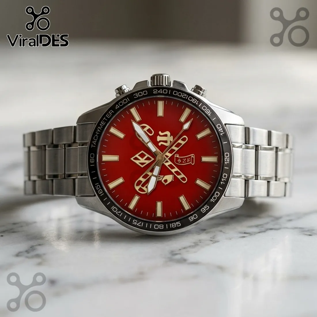 Kappa Alpha Psi Fraternity Red Dial Stainless Steel Watches Kappa Alpha Psi Fraternity Red Dial Stainless Steel Watches
