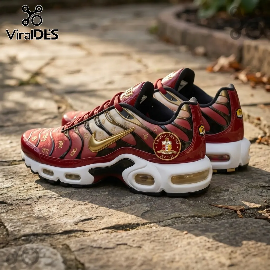 Kappa Alpha Psi x Nike Air Max Plus Crimson Gold Gift for Men Sneakers Kappa Alpha Psi x Nike Air Max Plus Crimson Gold Gift for Men Sneakers