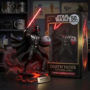 Star Wars Darth Vader 50th Anniversary Crimson Sovereign Edition Sculpted Statue