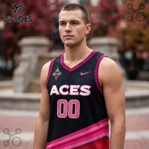 Rock The Pink x Las Vegas Aces 2026 Limited Edition Jersey Tank Top