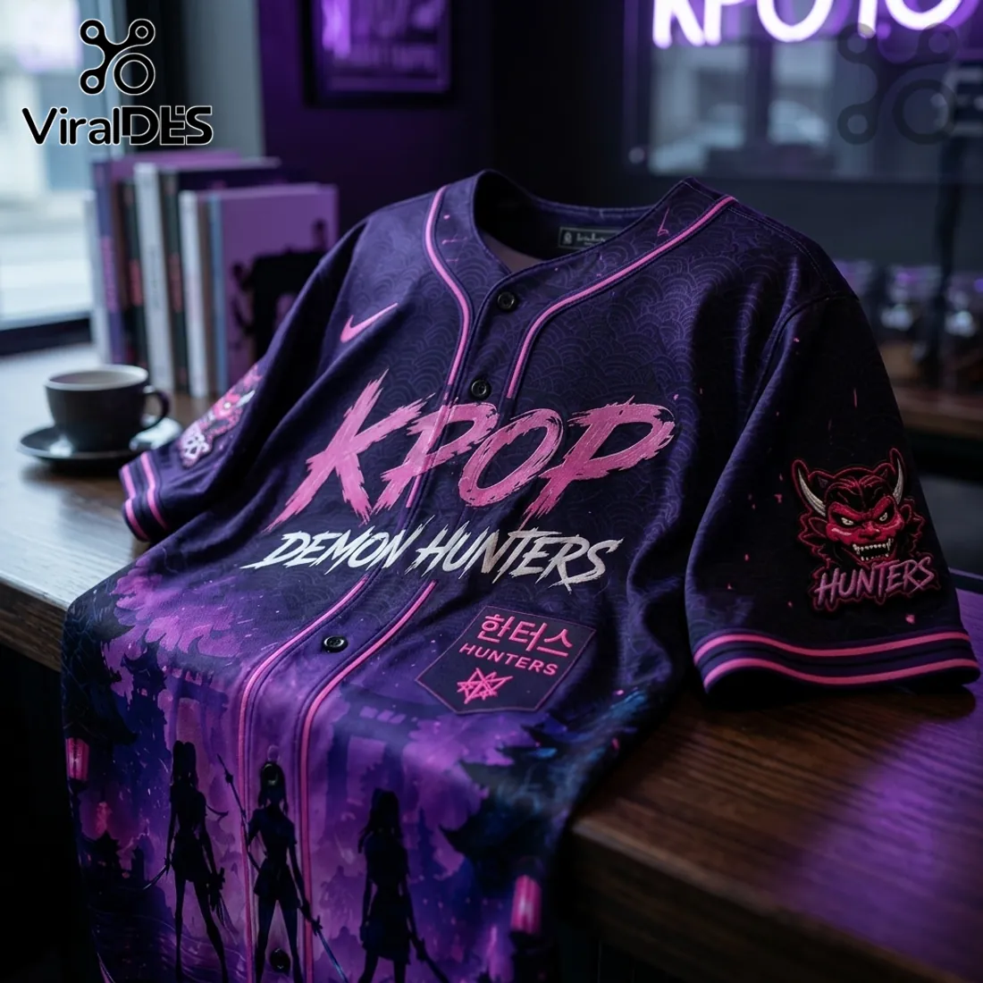 MLB x KPop Demon Hunters Purple 2026 Edition Jersey MLB x KPop Demon Hunters Purple 2026 Edition Jersey